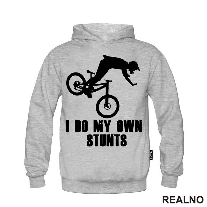 I Do My Own Stunts - Flying - Bickilovi - Bike - Majica