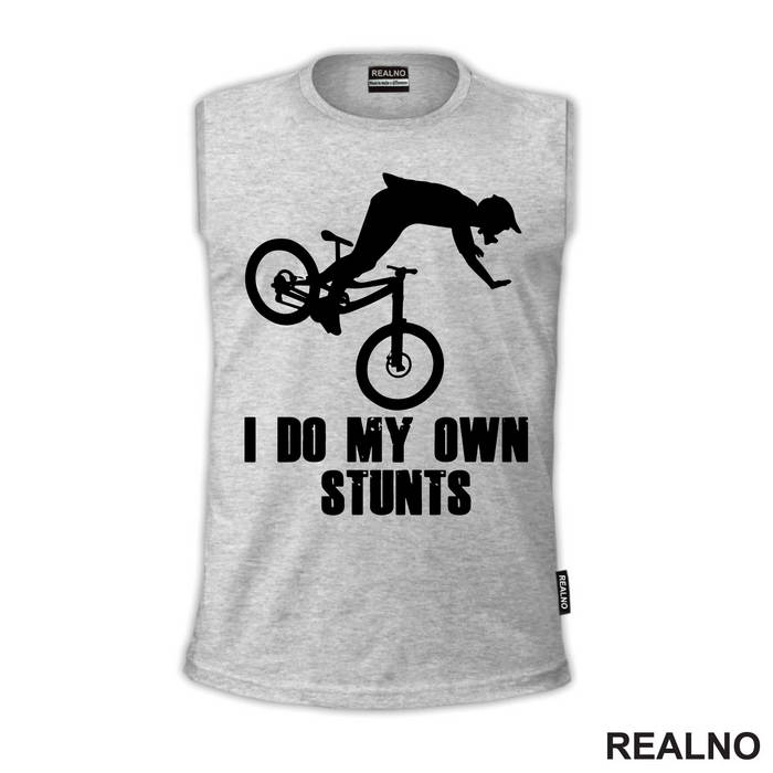 I Do My Own Stunts - Flying - Bickilovi - Bike - Majica