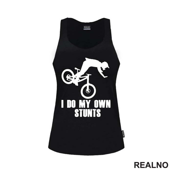I Do My Own Stunts - Flying - Bickilovi - Bike - Majica