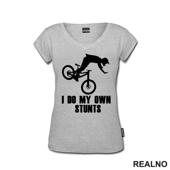 I Do My Own Stunts - Flying - Bickilovi - Bike - Majica