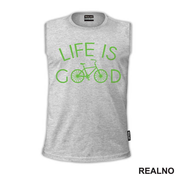 Life Is Good - Bickilovi - Bike - Majica