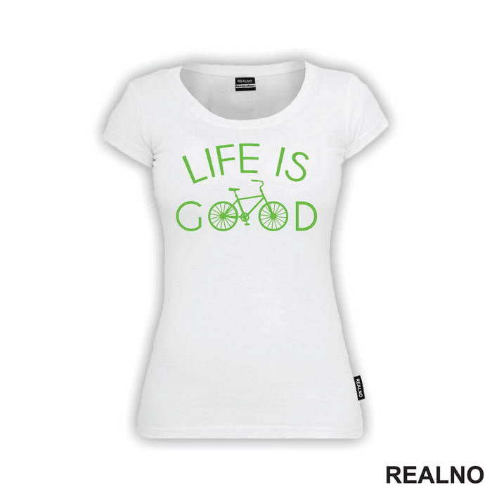 Life Is Good - Bickilovi - Bike - Majica