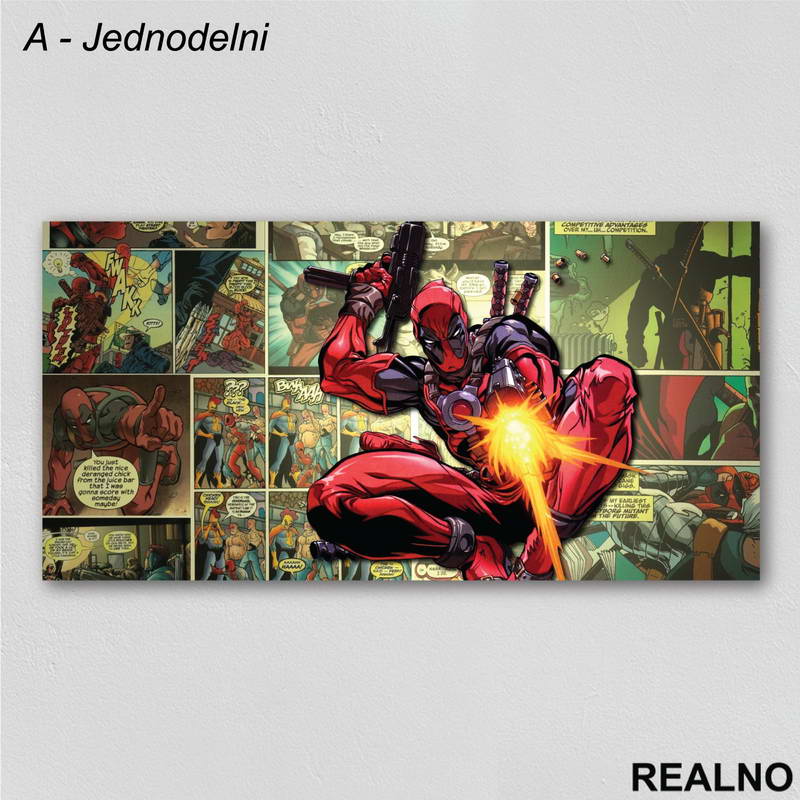 Deadpool - Slika na platnu - Kanvas