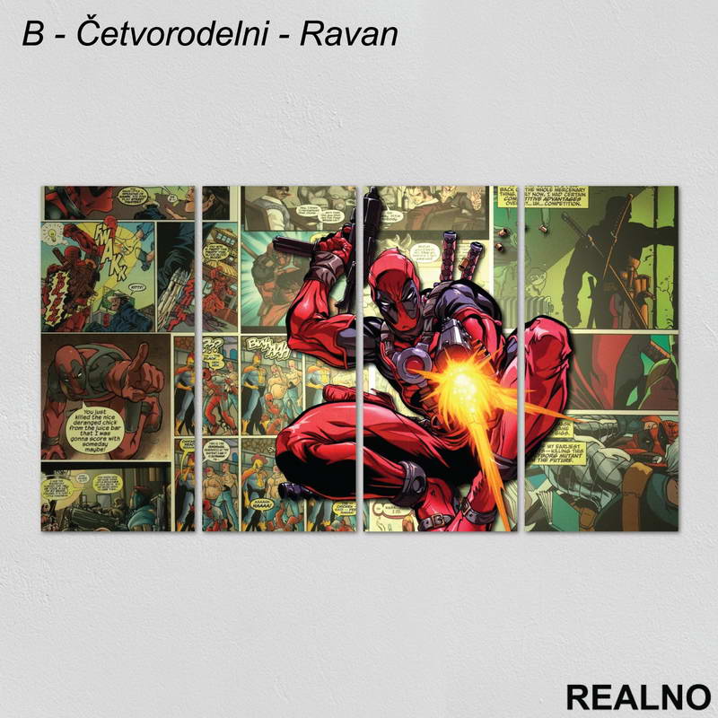 Deadpool - Slika na platnu - Kanvas