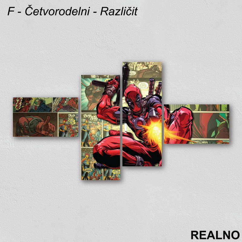 Deadpool - Slika na platnu - Kanvas