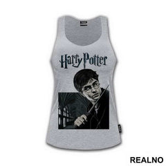 Logo And Portrait - Harry Potter - Majica