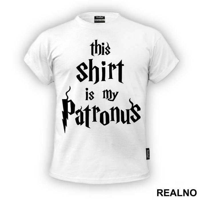 This Shirt Is My Patronus - Harry Potter - Majica