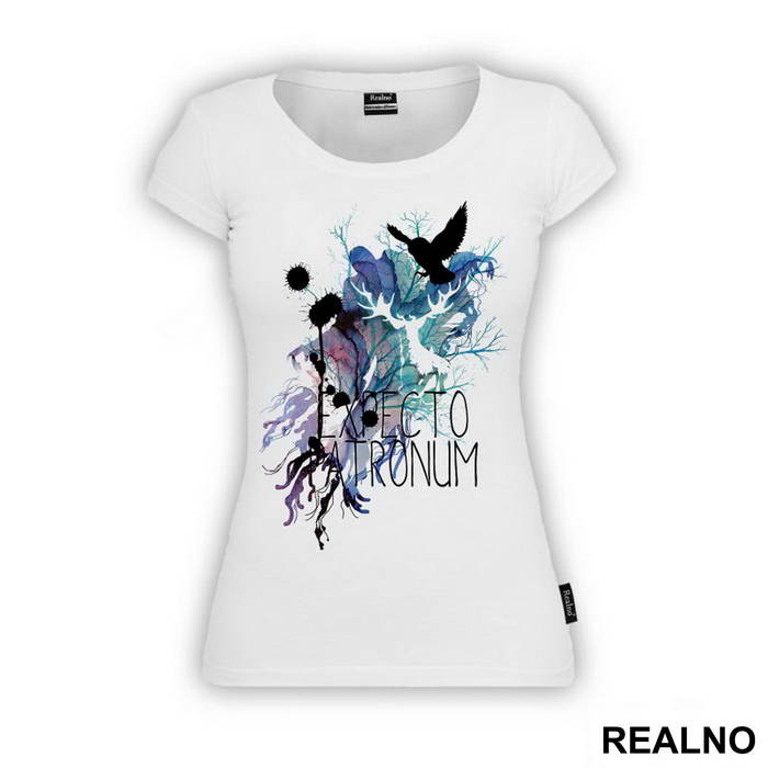Expecto Patronum - Splashing Colors - Harry Potter - Majica