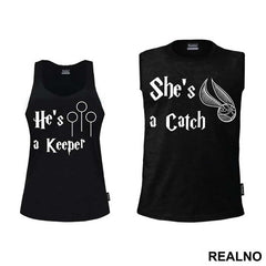 He's A Keeper, She's A Catch - Majice za parove