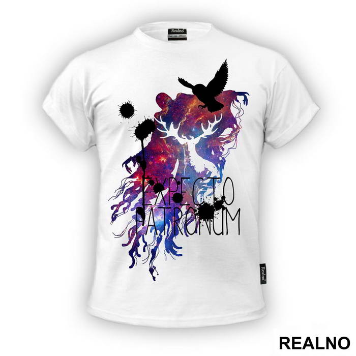 Expecto Patronum - Splashing Space - Harry Potter - Majica