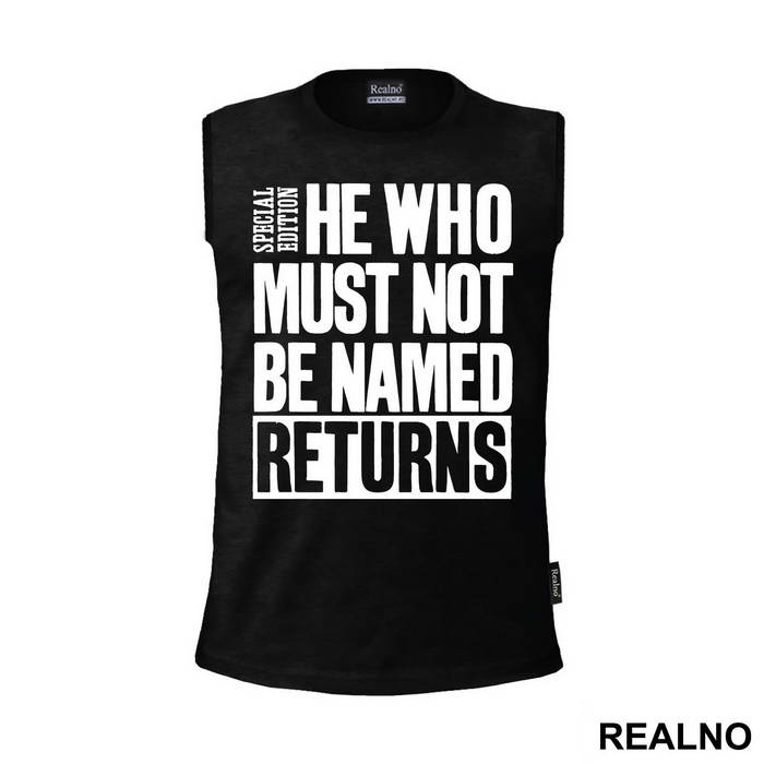 He Who Must Not Be Named Returns - Harry Potter - Majica