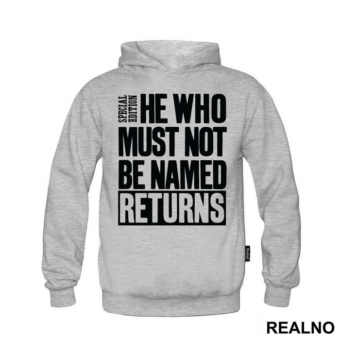 He Who Must Not Be Named Returns - Harry Potter - Majica