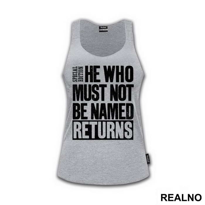 He Who Must Not Be Named Returns - Harry Potter - Majica