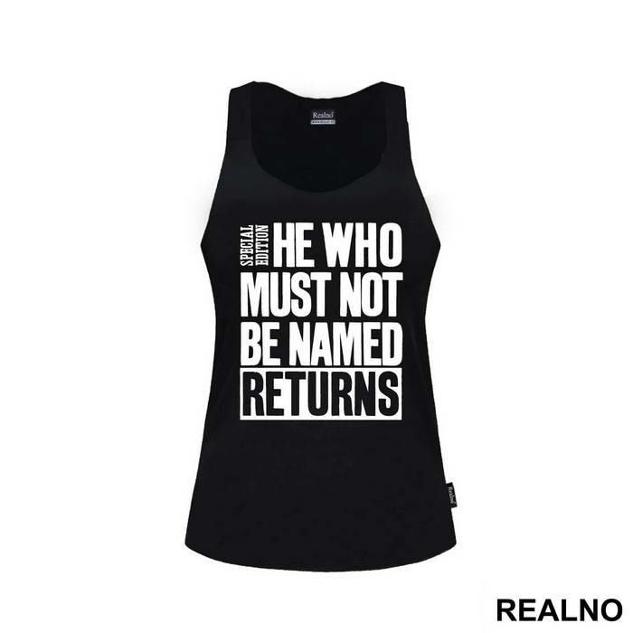 He Who Must Not Be Named Returns - Harry Potter - Majica