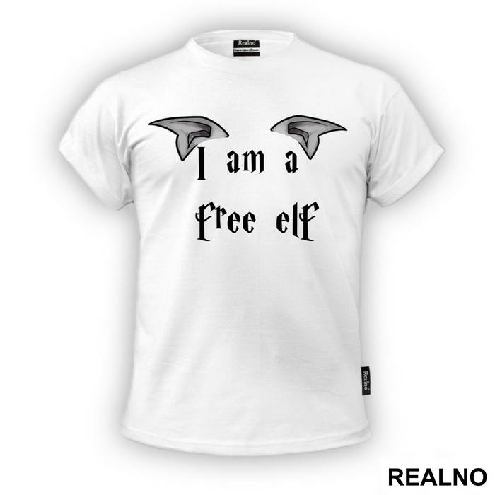 I Am A Free Elf - Dobby - Harry Potter - Majica