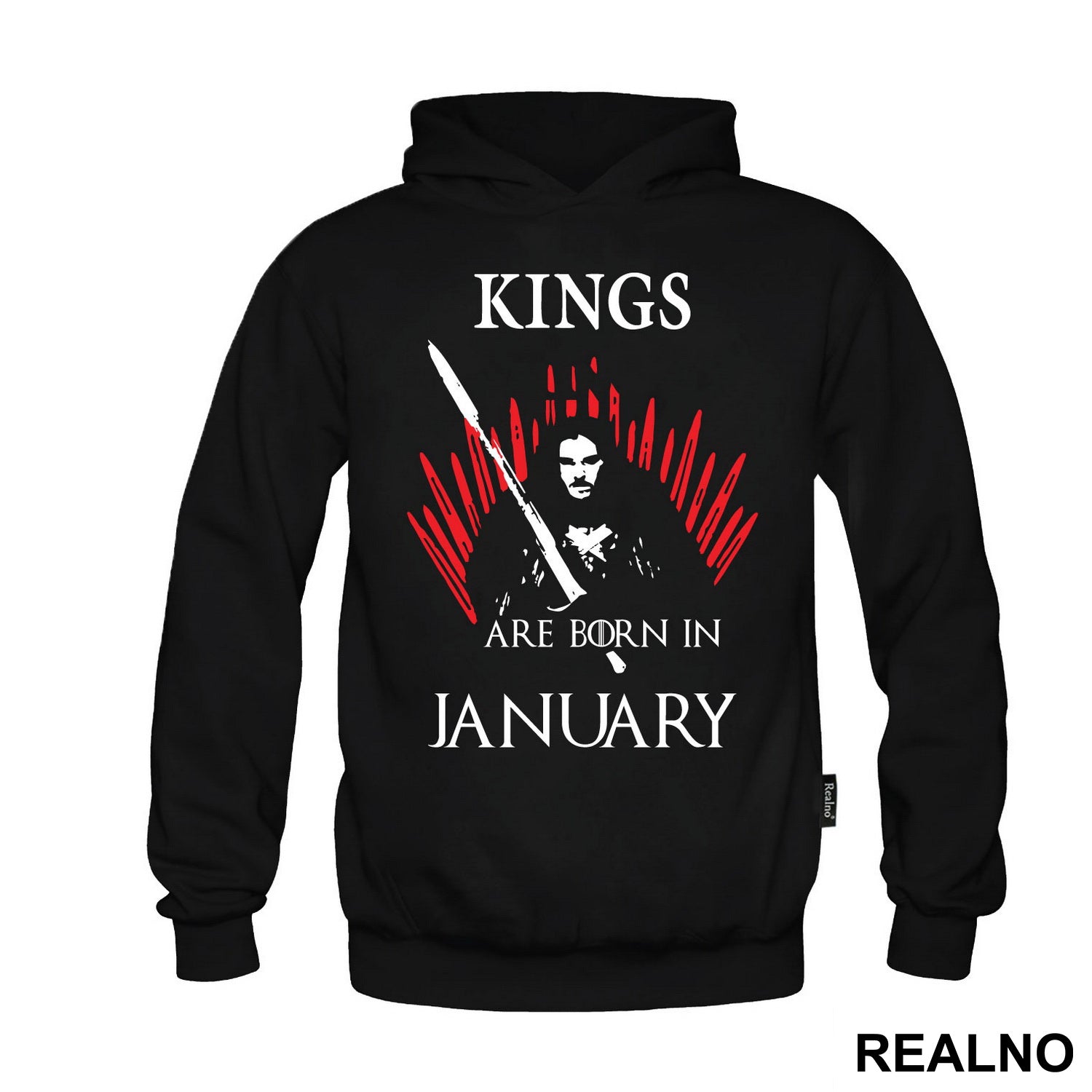 Kings Are Born - Jon Snow - House Stark - Game Of Thrones - GOT - Majica