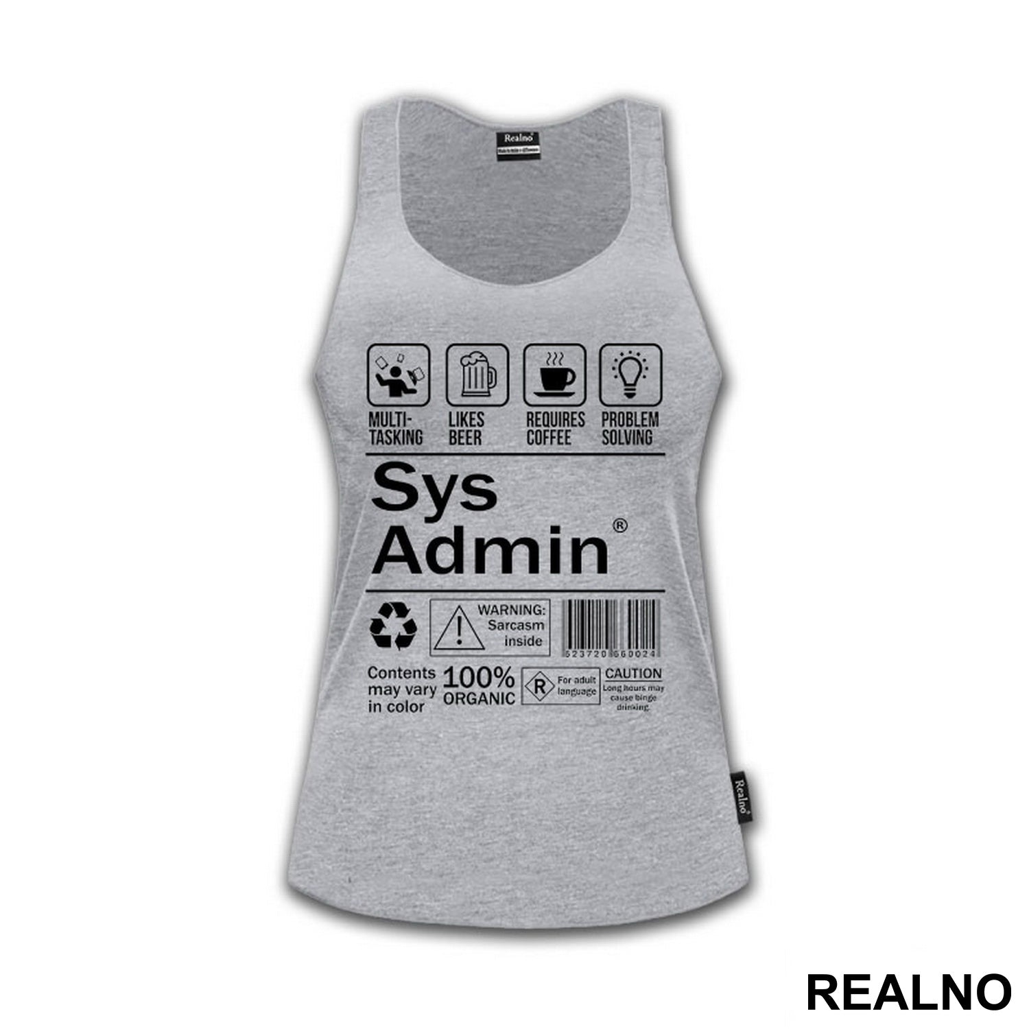 Sys Admin - Geek - Majica
