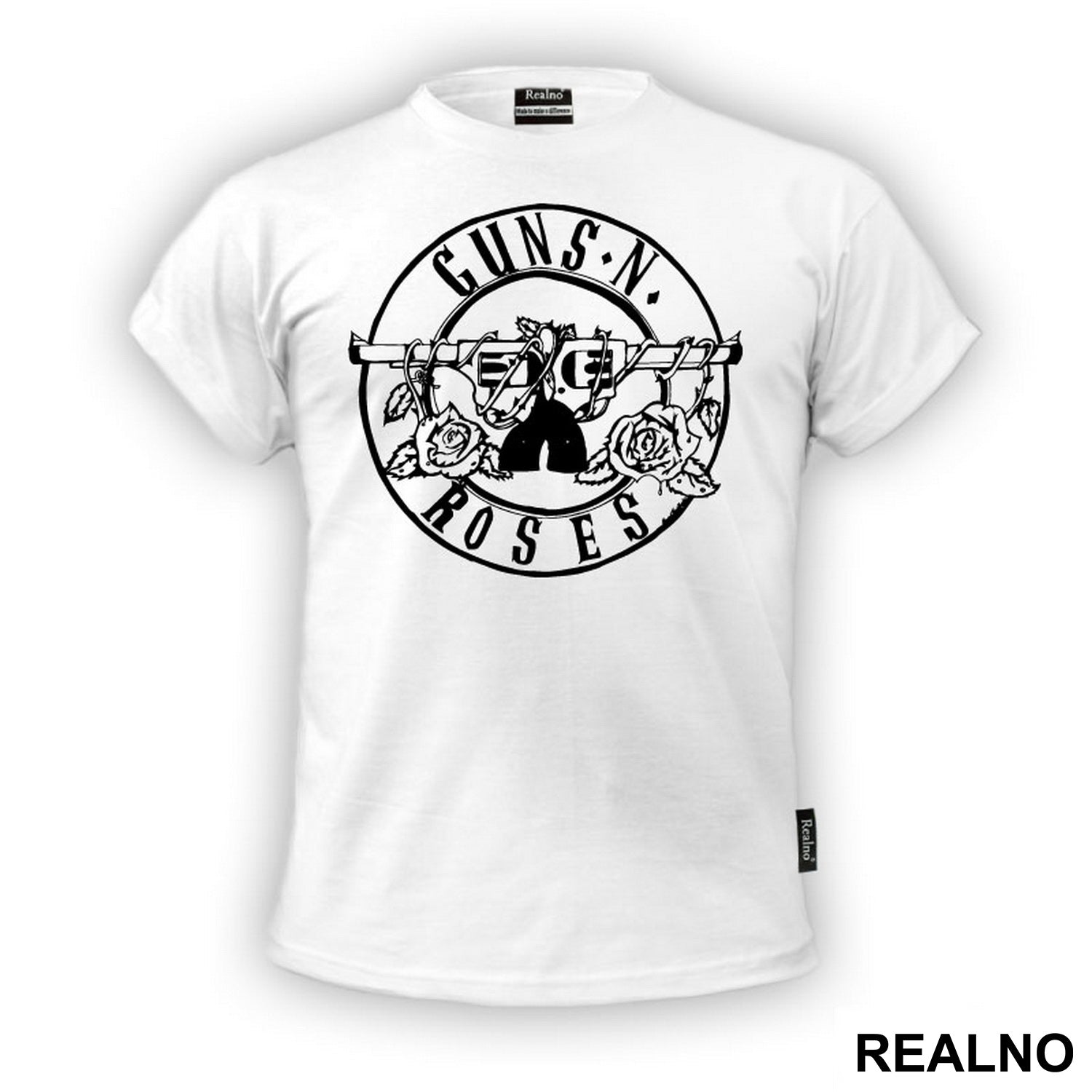 GUNS N ROSES - Circle Logo - Muzika - Majica