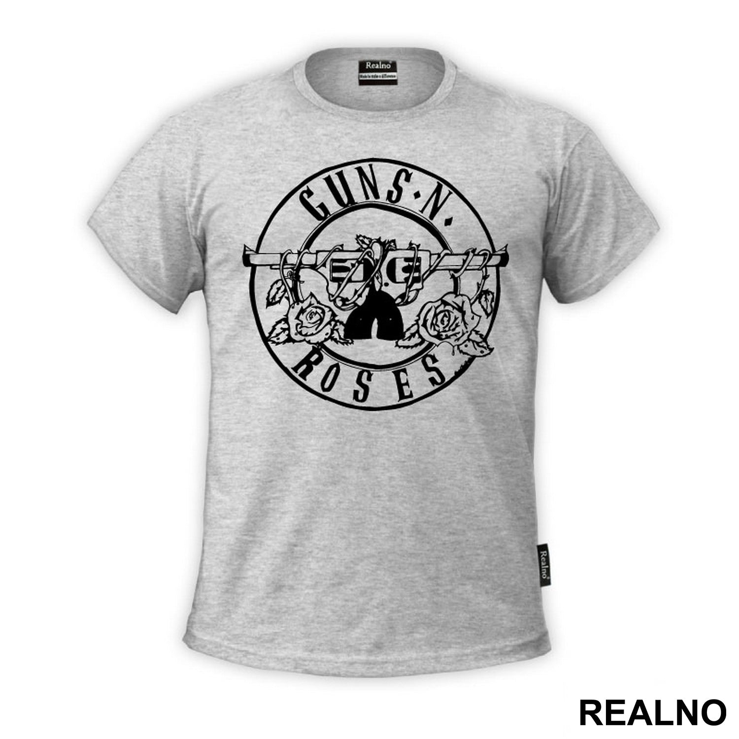 GUNS N ROSES - Circle Logo - Muzika - Majica