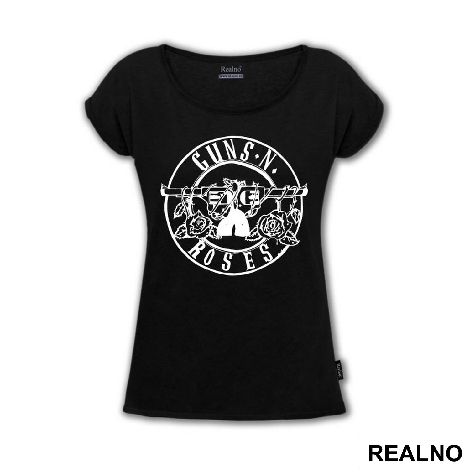 GUNS N ROSES - Circle Logo - Muzika - Majica