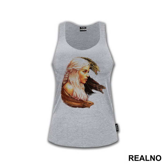 Khaleesi And The Dragons - House Targaryen - Game Of Thrones - GOT - Majica