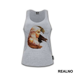 Khaleesi And The Dragons - House Targaryen - Game Of Thrones - GOT - Majica