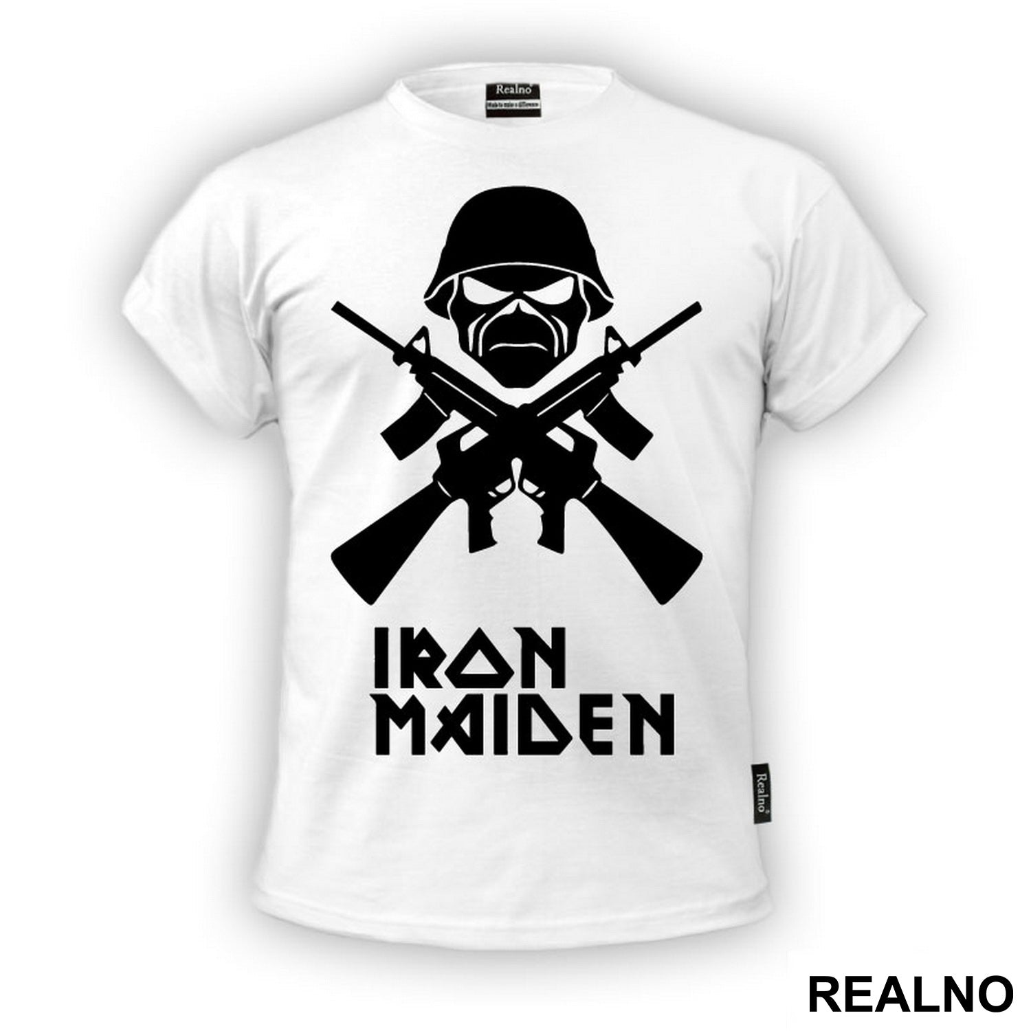 Iron Maiden - Logo - Muzika - Majica