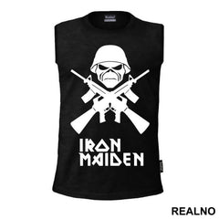 Iron Maiden - Logo - Muzika - Majica
