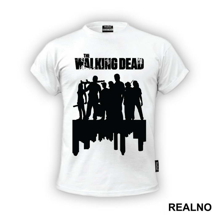 The Black Splatter - The Walking Dead - Majica