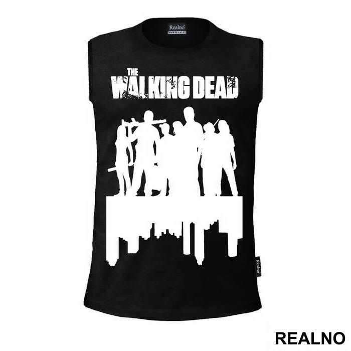The Black Splatter - The Walking Dead - Majica