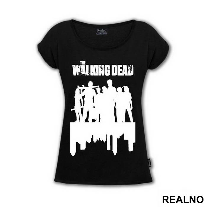 The Black Splatter - The Walking Dead - Majica