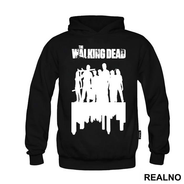 The Black Splatter - The Walking Dead - Majica