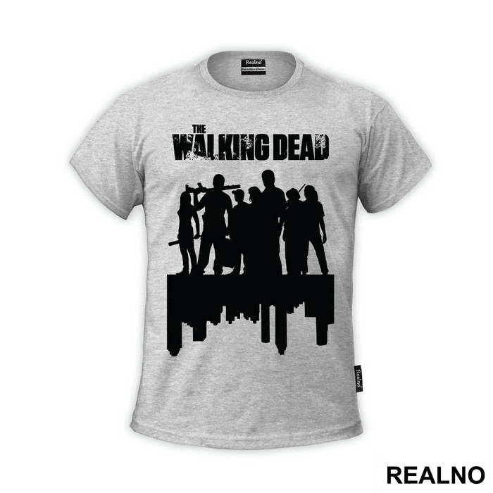 The Black Splatter - The Walking Dead - Majica