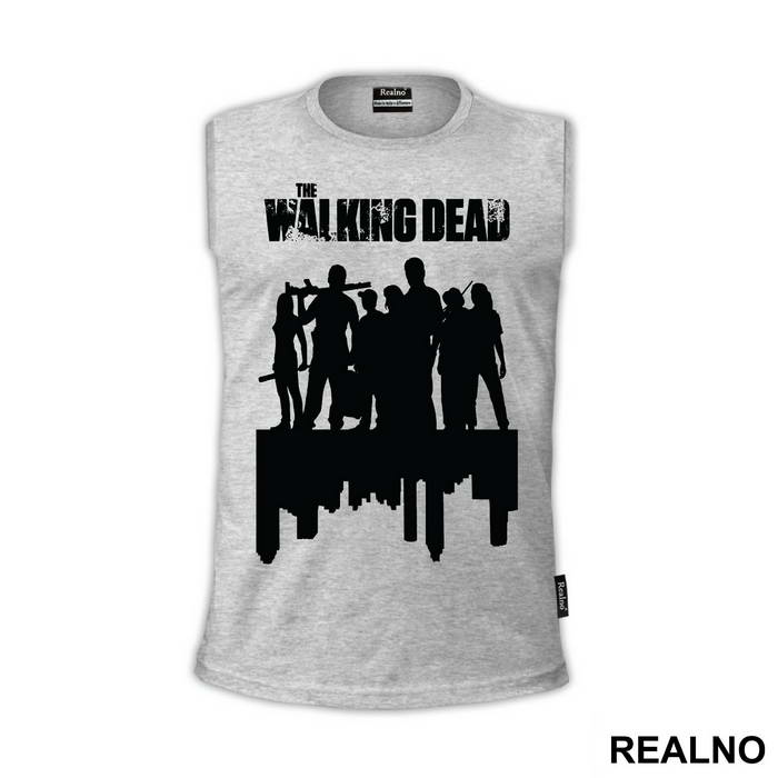 The Black Splatter - The Walking Dead - Majica