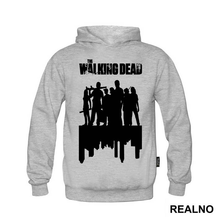 The Black Splatter - The Walking Dead - Majica