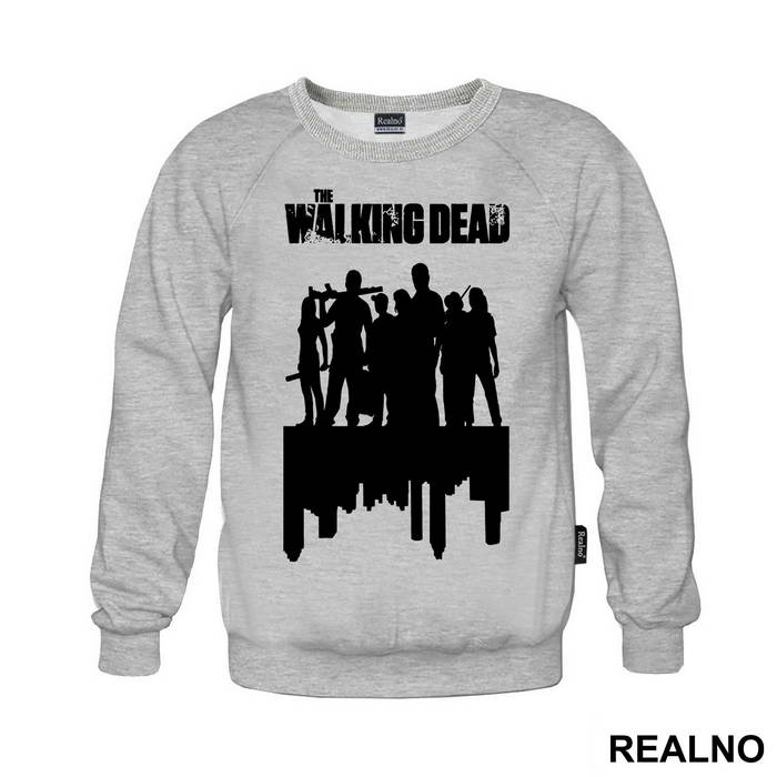 The Black Splatter - The Walking Dead - Majica