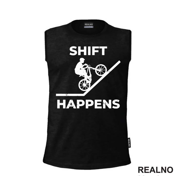 Shift Happens - Bickilovi - Bike - Majica
