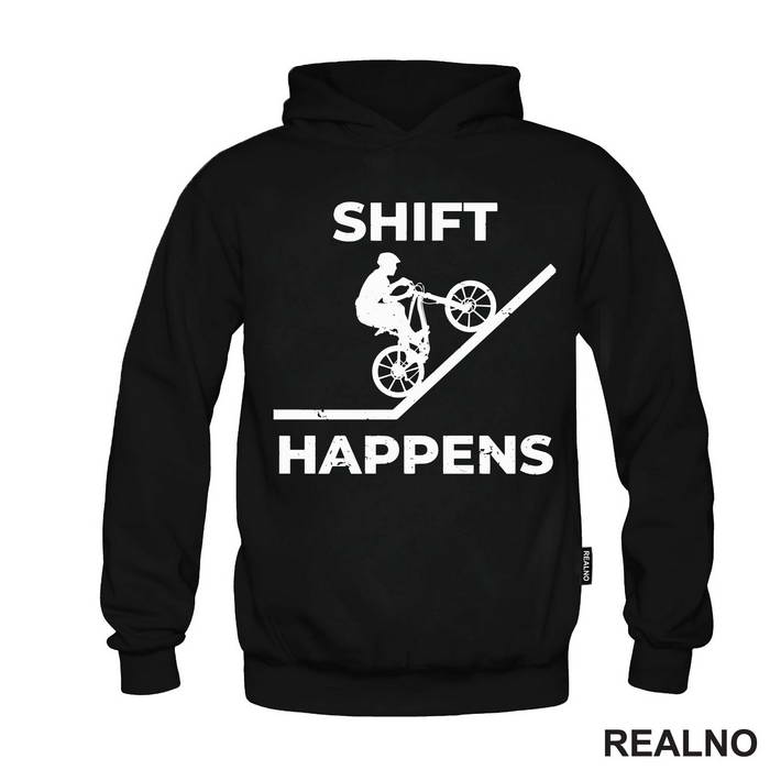 Shift Happens - Bickilovi - Bike - Majica