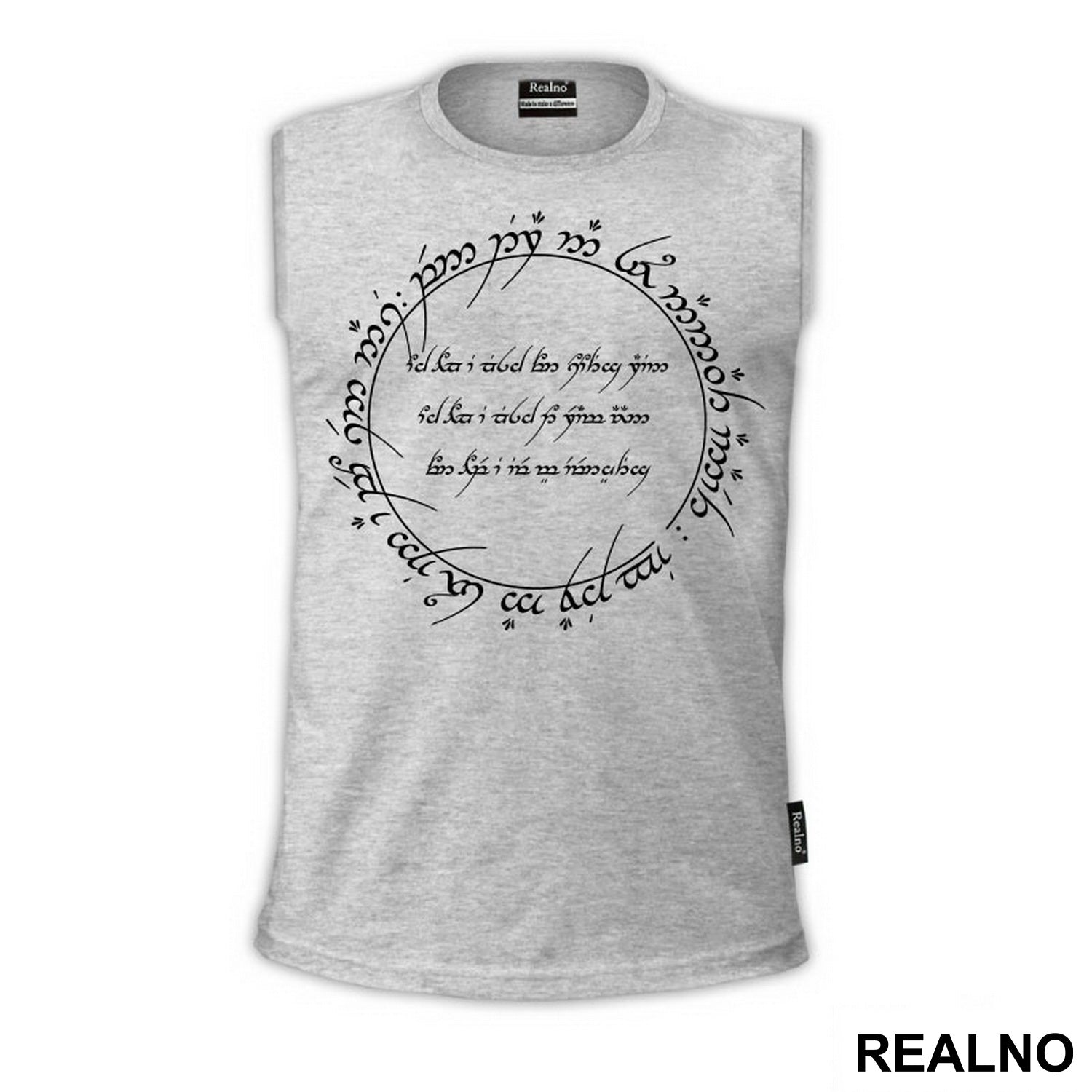 Tattoo - Elvish - Lord Of The Rings - LOTR - Majica