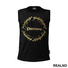 Elvish And Logo - Lord Of The Rings - LOTR - Majica