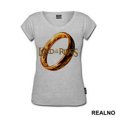 Logo And The Ring - Lord Of The Rings - LOTR - Majica