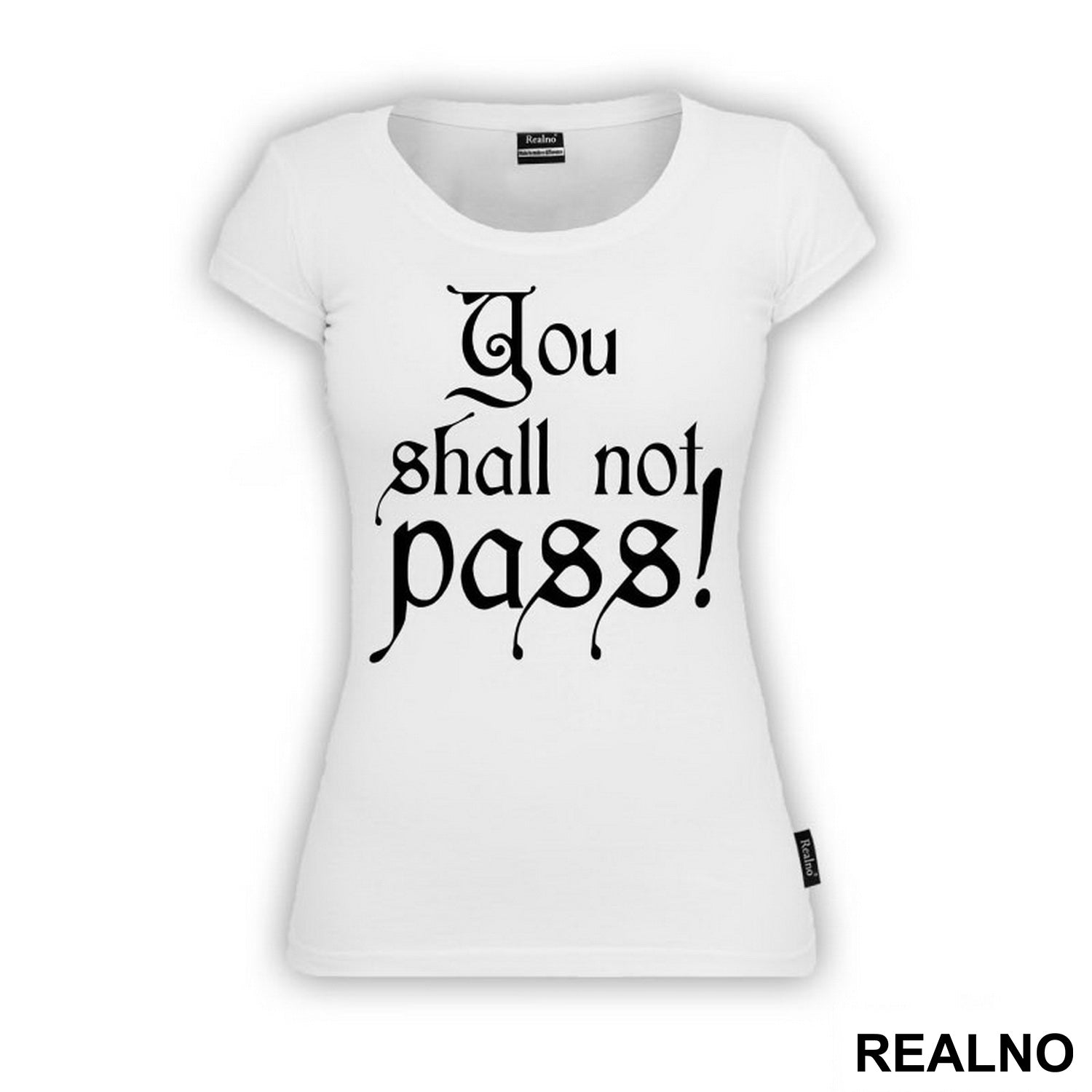 You Shall Not Pass - Black - Lord Of The Rings - LOTR - Majica