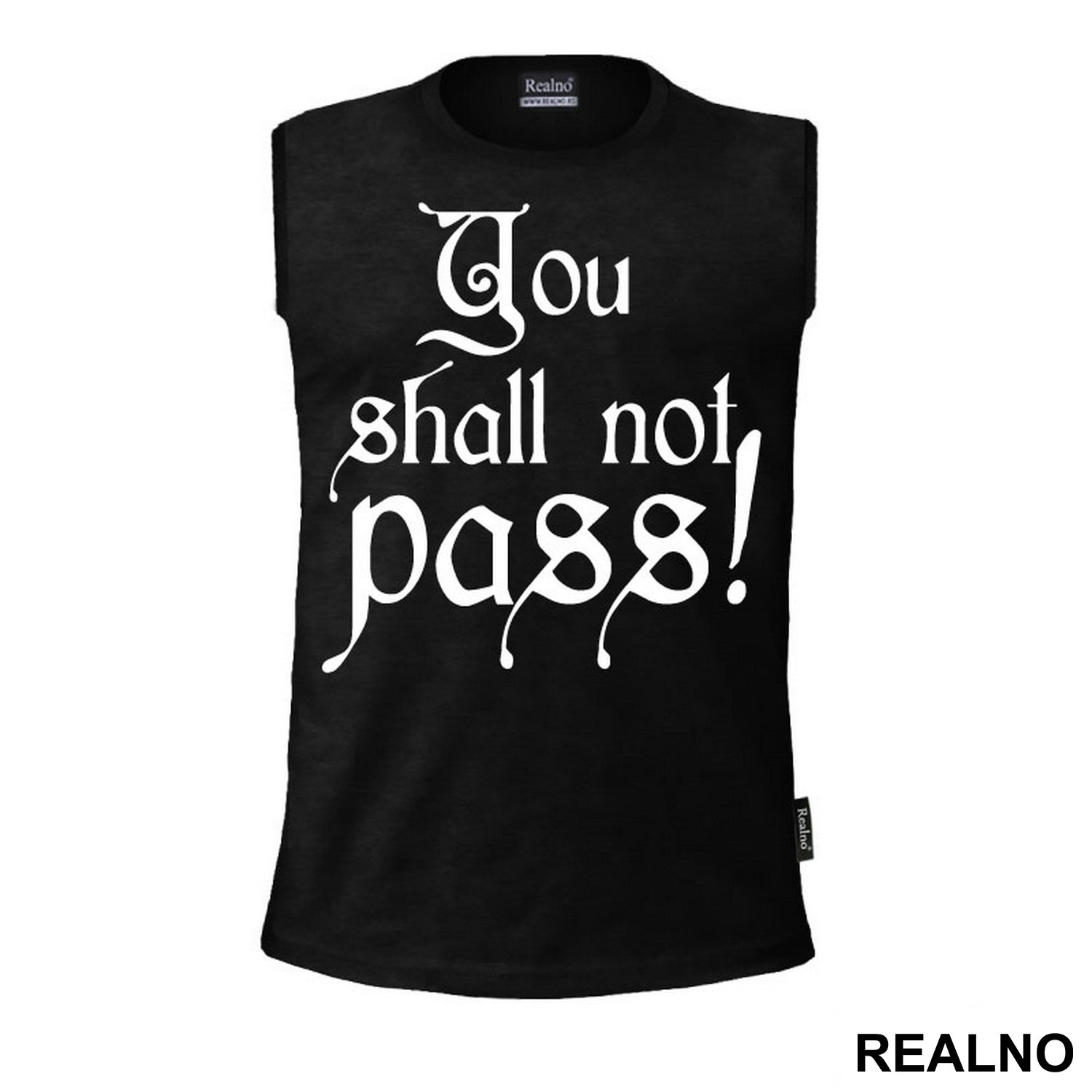 You Shall Not Pass - Black - Lord Of The Rings - LOTR - Majica