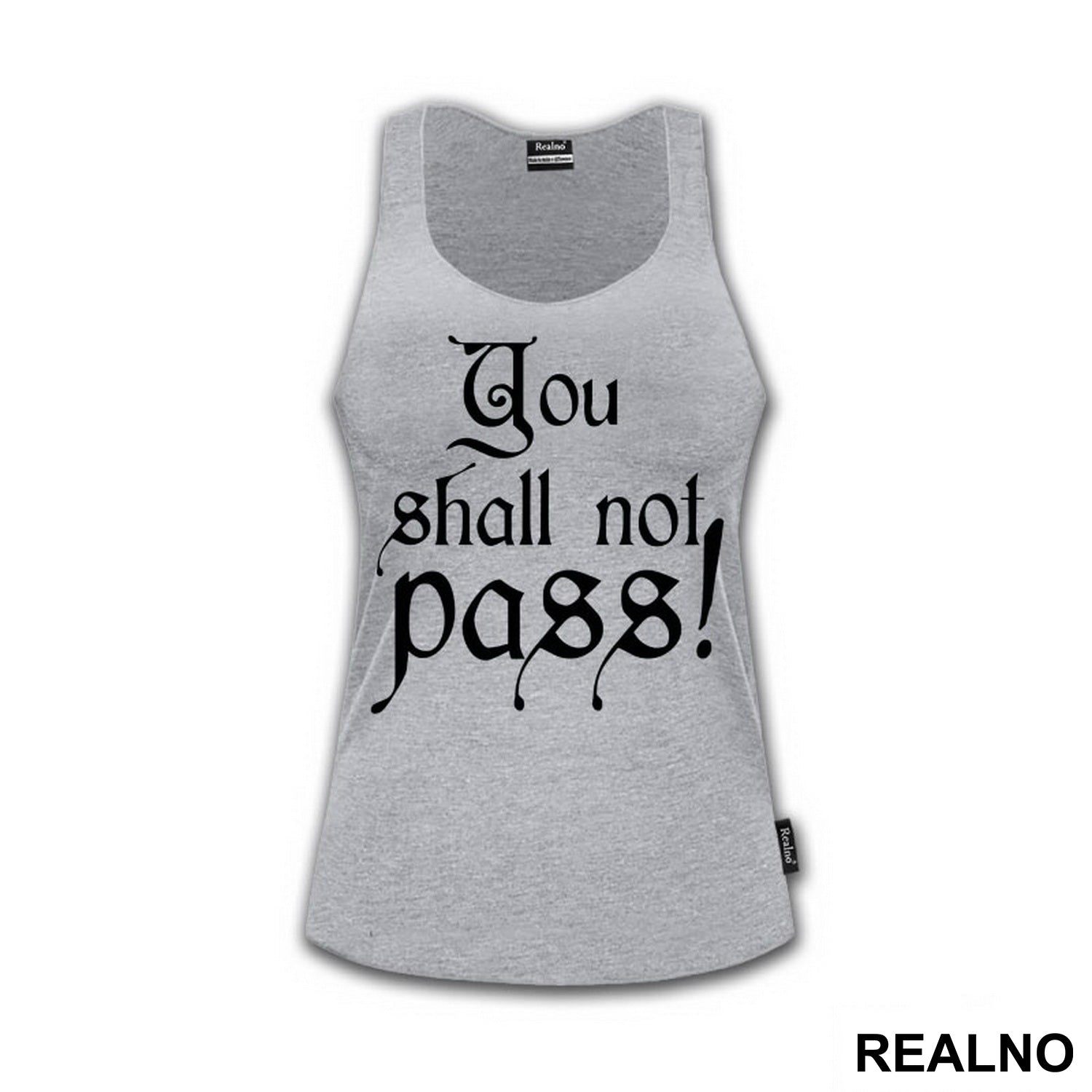 You Shall Not Pass - Black - Lord Of The Rings - LOTR - Majica