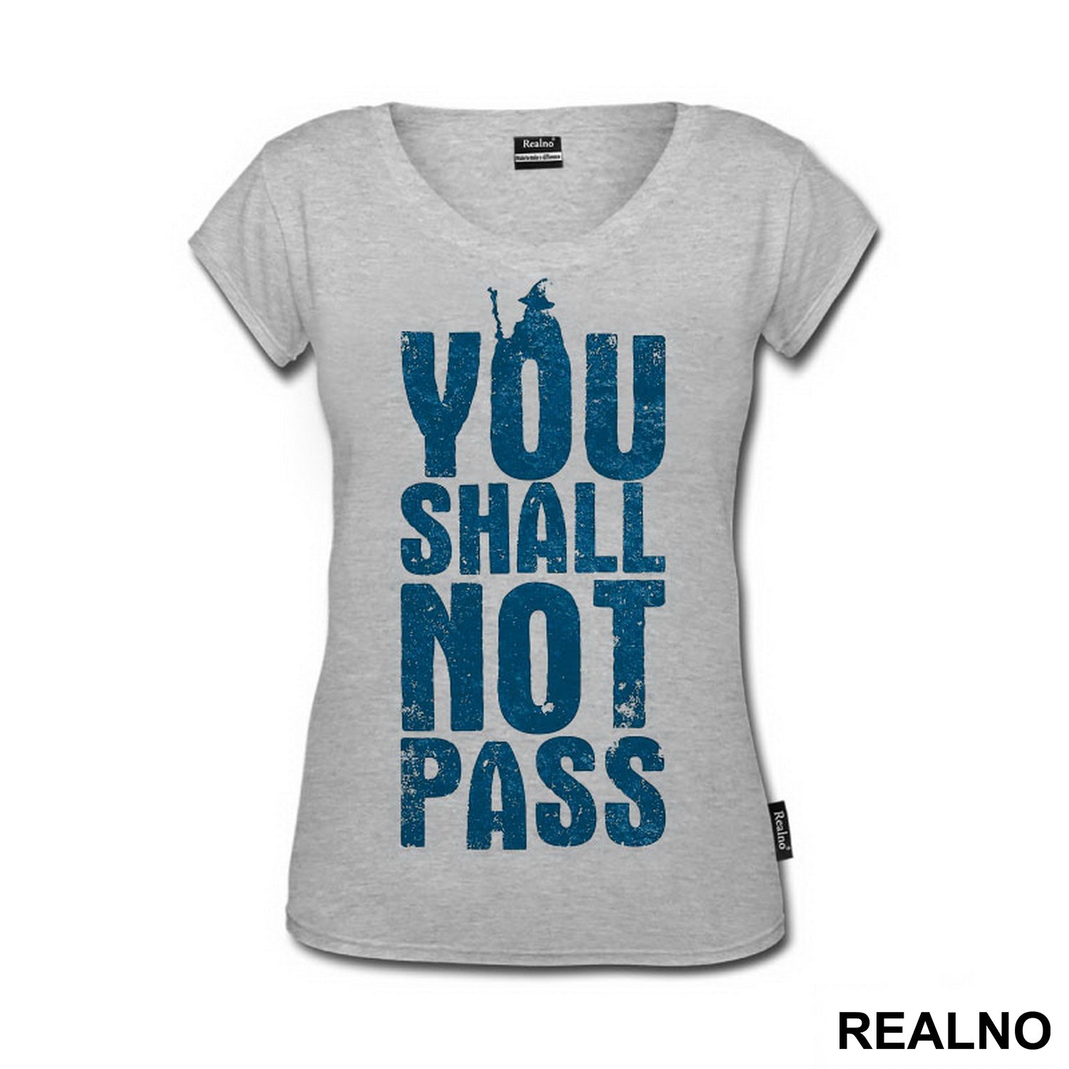 You Shall Not Pass - Gandalf - Blue - Lord Of The Rings - LOTR - Majica
