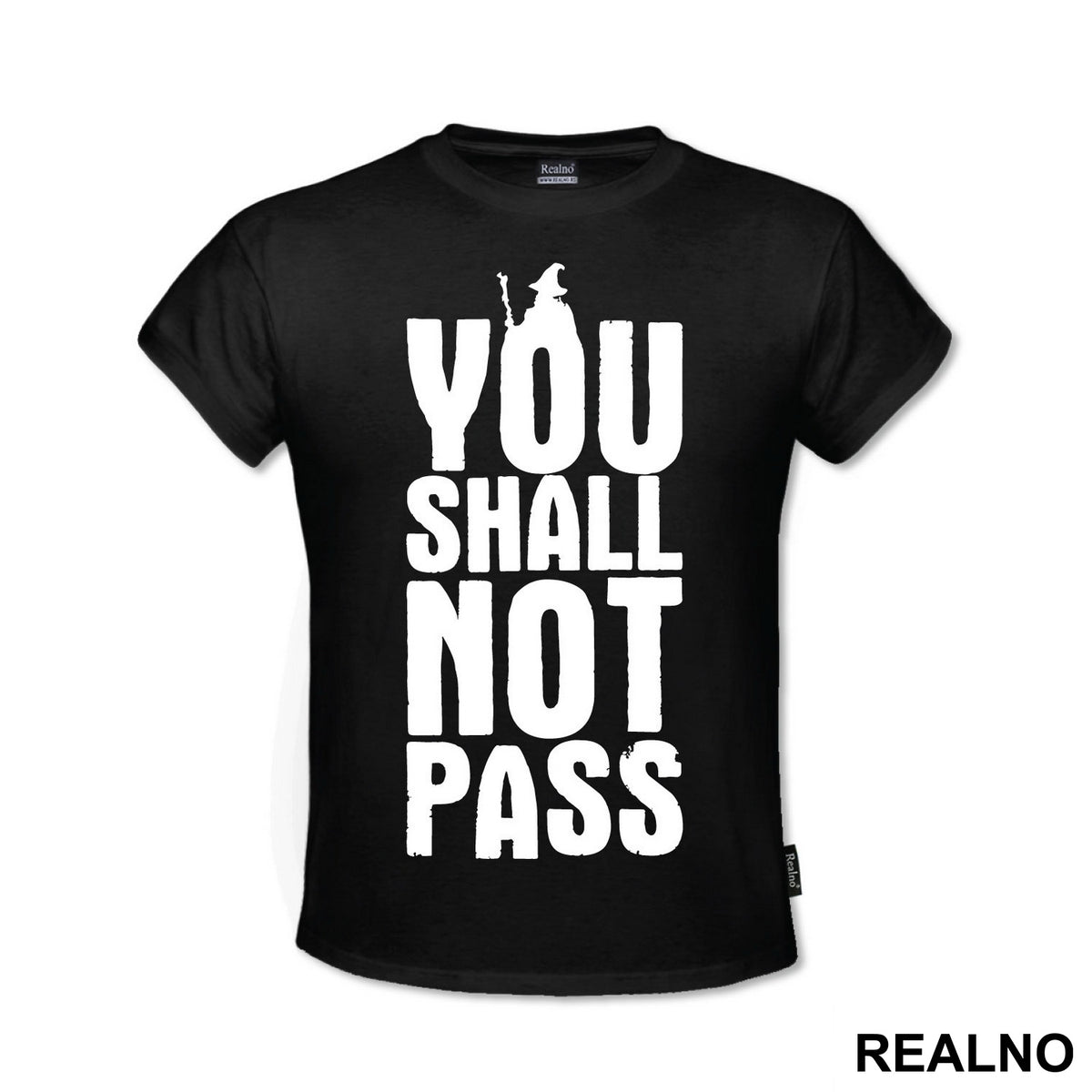 You Shall Not Pass - Gandalf - Blue - Lord Of The Rings - LOTR - Majica