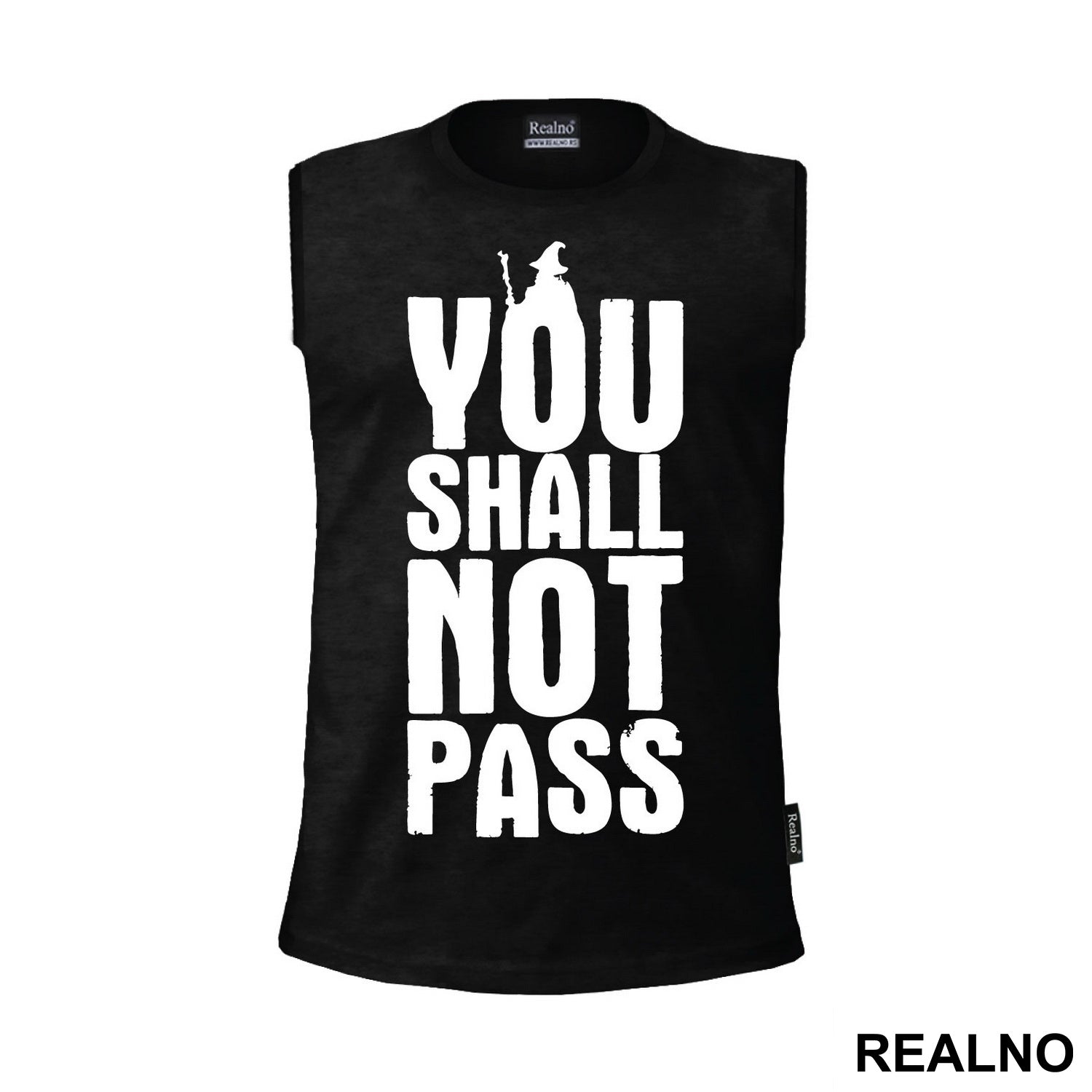 You Shall Not Pass - Gandalf - Blue - Lord Of The Rings - LOTR - Majica