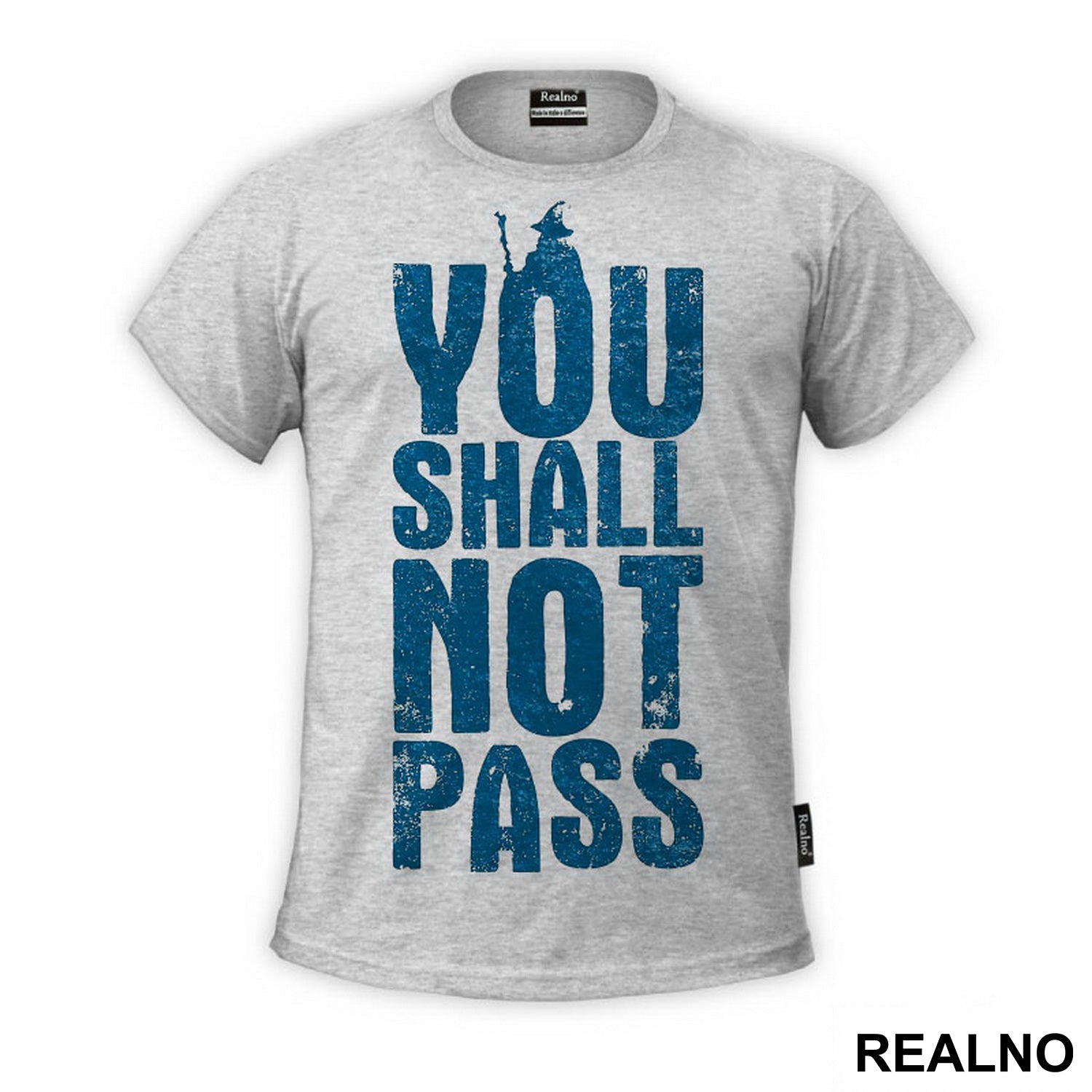 You Shall Not Pass - Gandalf - Blue - Lord Of The Rings - LOTR - Majica
