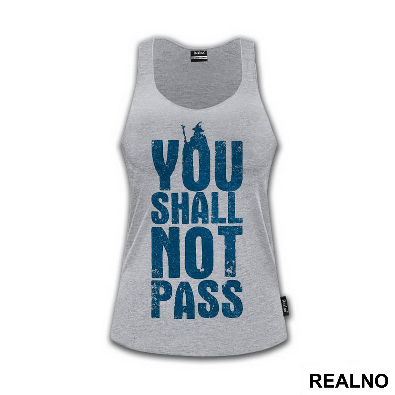 You Shall Not Pass - Gandalf - Blue - Lord Of The Rings - LOTR - Majica