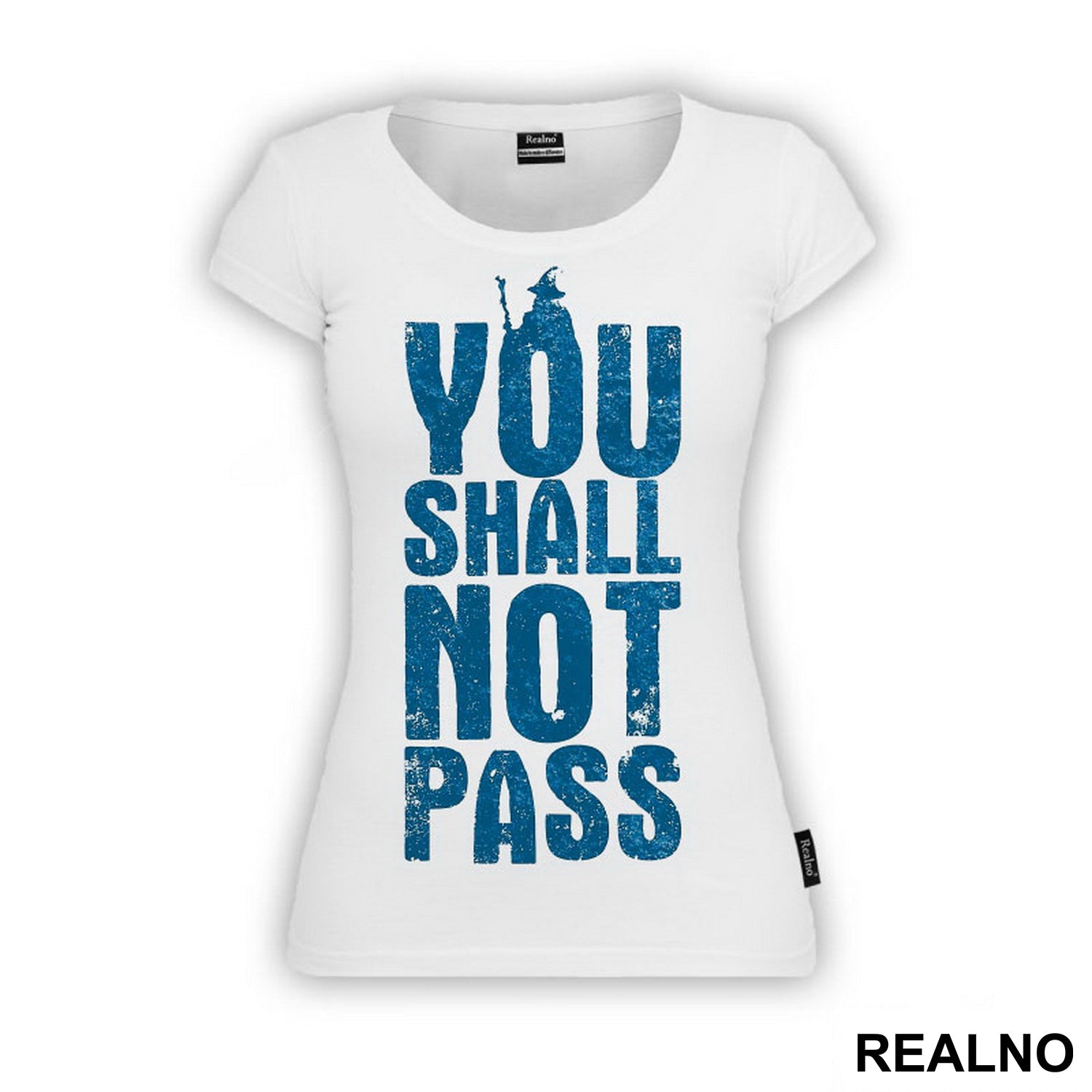 You Shall Not Pass - Gandalf - Blue - Lord Of The Rings - LOTR - Majica